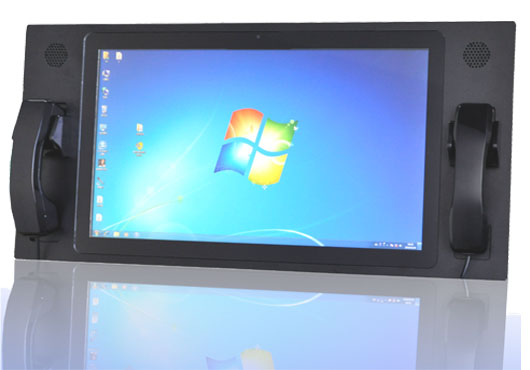 电容屏调度台 23寸 多媒调度终端